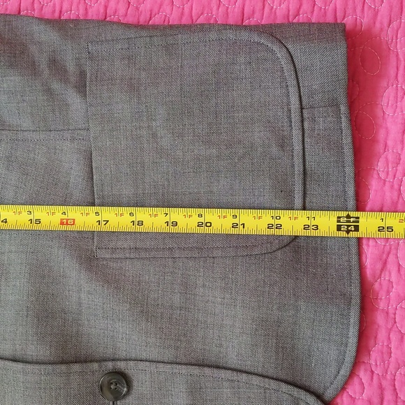 Beautifully Tailored Grey Jacket Blazer 18 from Land's End - Picture 8 of 9